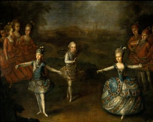 Représentation du ballet Le Triomphe de l