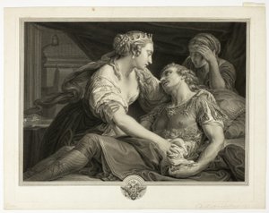 Mort de Marc-Antoine - Johann Georg Wille