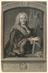 Portrait de Jean de Boullongne - Johann Georg Wille