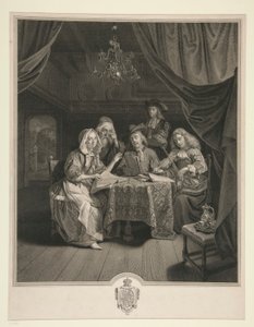 Le Concert de famille - Johann Georg Wille