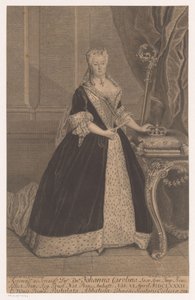 Portrait de Johanna Charlotte van Anhalt-Dessau - Johann Georg Wolffgang