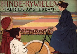 Hinde Rijwielen Fabriek Amsterdam, 1896 - Johann Georg van Caspel