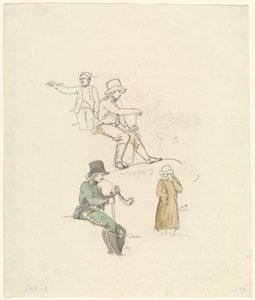 Études de figures - Johann Georg von Dillis