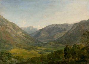 Vallée de montagne (Région de Ruhpolding)