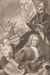 Portrait de Georg Philipp Rugendas 1666-1742