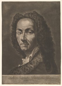 Portrait de Giovanni Battista Piazzetta, début du 18ème siècle