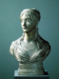 Portrait de Marianne Schlegel (1791-1869), 1805 (plâtre) - Johann Gottfried Schadow