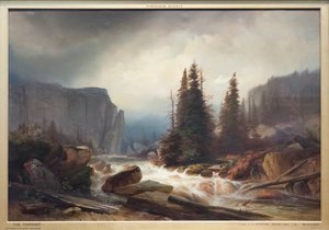 Le torrent - Johann Gottfried Steffan