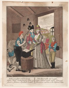 Le mariage à Leiren - Johann Gottlieb Friedrich