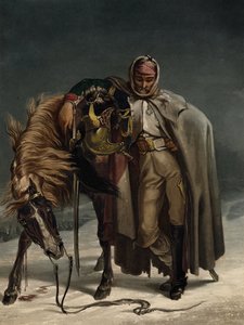 Dragon des gardes suisses à la campagne russe - Johann Heinrich Bleuler