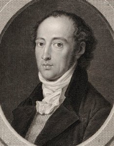 Portrait du compositeur Johann Anton André 1775-1842, 1800.