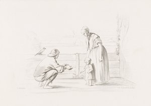 Premiers pas (Les enfants de la mer) - Johann Heinrich Maria Hubert Rennefeld
