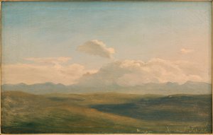 Paysage montagneux italien - Johann Heinrich Schilbach