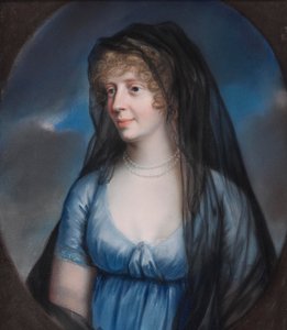 Johann Heinrich Schröder - Princesse Luise von Stolberg-Gedern, veuve duchesse de Saxe-Meiningen