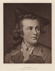 Gotthold Ephraim Lessing, dramaturge et philosophe allemand