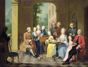 Portrait de la famille Timmermann - Johann Heinrich Tischbein