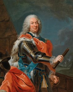 Portrait de Guillaume VIII, landgrave de Hesse-Cassel 1682-1760 - Johann Heinrich Tischbein the Elder