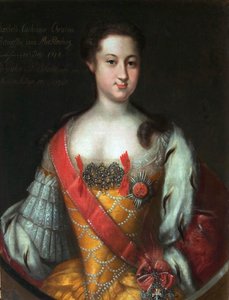 Anna Leopoldovna, grande-duchesse et régente de Russie, 1718-1746, 1732 - Johann Heinrich Wedekind