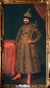 Portrait du tsar de Russie Michel I Fiodorovitch Romanov