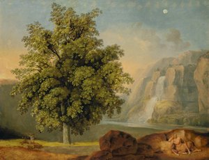 Paysage à Tivoli - Johann Heinrich Wilhelm Tischbein
