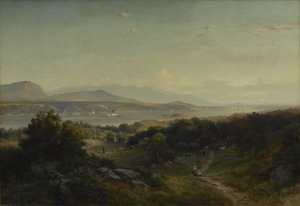 Paysage, Hyde Park, New York, 1859 - Johann Herman Carmiencke