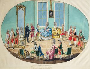 Célébration du Nouvel An à Vienne en 1782 - Johann Hieronymus Loeschenkohl