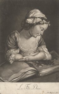 La fille douce - Johann Jacobus Haid