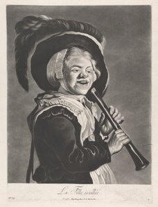 La fille éveillée - Johann Jacobus Haid