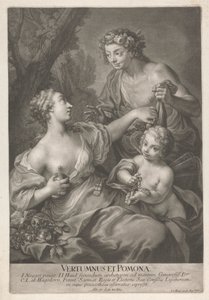 Vertumne et Pomone - Johann Jacobus Haid