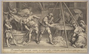 Le Blé et la Paille - Johann Jakob Frey the Elder