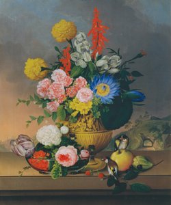 Nature morte avec bouquet de fleurs - Johann Knapp
