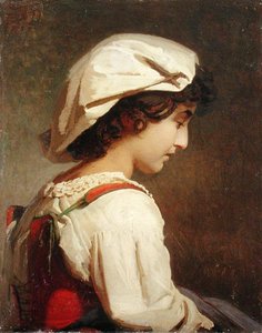 Fille italienne - Johann Koler