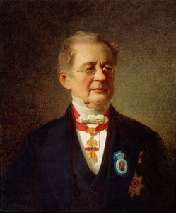 Portrait du chancelier Prince Alexandre M Gorchakov, 1867 - Johann Koler