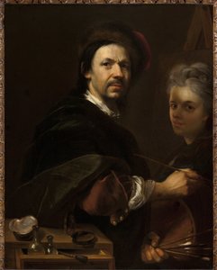 Autoportrait avec sa femme