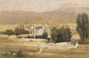 Baalbek - Johann Martin Bernatz