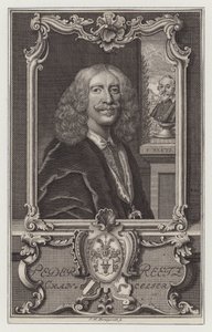 Peder Reedtz, homme politique et ambassadeur danois - Johann Martin Bernigeroth
