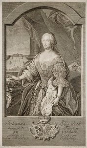 Portrait de Johanna-Elizabeth, électrice d