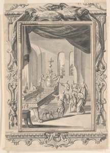 Étude pour Le Lit de fer du roi Og, Planche 324, Physica Sacra