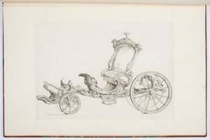 Conception pour un cabriolet - Johann Michael Hoppenhaupt II