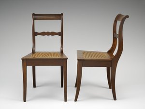 Paire de chaises, vers 1846-1860