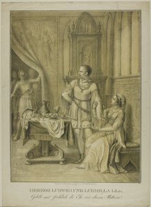 Duc Louis Ier et Ludmilla - Johann Michael Mettenleiter