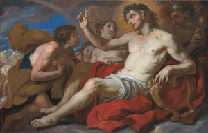 Apollon accordant à Phaéton la permission de conduire le char du Soleil, 1690-95