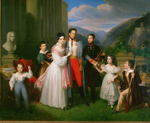 Archiduc Karl, commandant en chef des troupes impériales pendant les guerres napoléoniennes ...