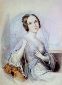Portrait de la chanteuse Henriette Gertrude Sontag