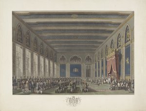 Établissement des États généraux par le roi Guillaume Ier à Bruxelles le 21 septembre 1815