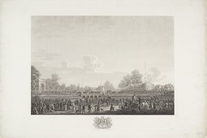 Arrivée du roi Guillaume Ier à Bruxelles, 1815 - Johann Nepomuk Gibèle