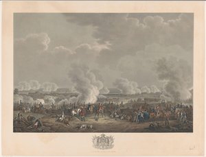 Bataille de Waterloo, 1815 - Johann Nepomuk Gibèle