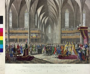 Couronnement impérial 1792 - Johann Nepomuk Hoechle