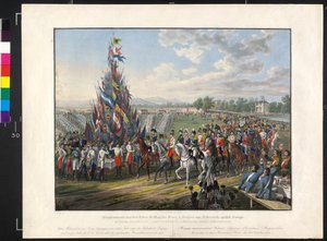 Fête militaire au Prater 1814