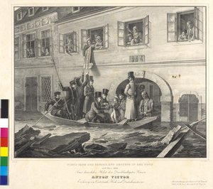 De Vienne jour du danger, et sauvetage dans le Noth le 2 mars 1830